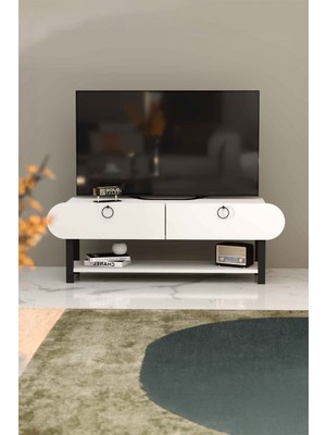 Bezos Setro Tv Ünitesi Beyaz 110 cm