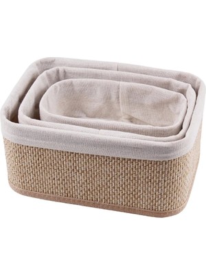 Stilera Bambu Görünümlü 3 Parça Set