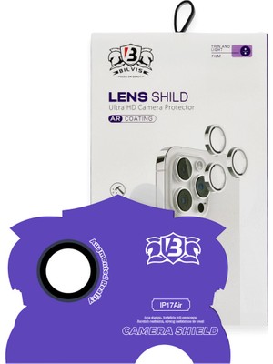 Fırsatkolik iPhone 17 Air Bilvis Titan Kamera Lens - Lacivert