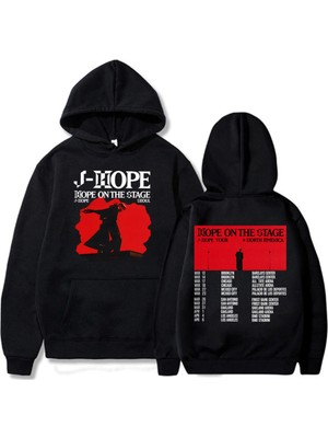 Tarzsokak Siyah Koreli Dansçı J-Hope Yeni Sahnede Umut Turu Unisex Günlük Hi