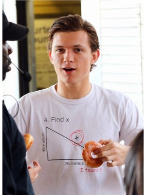 Tarzsokak Unisex Marvel Spiderman Tom Holland Find x Tshirt