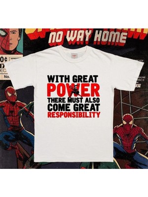 Tarzsokak Marvel Spiderman No Way Home Great Power Tshirt