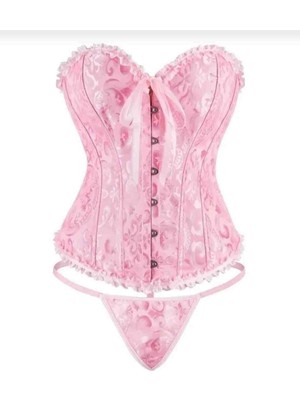 Gh Underwear Vintage Korse Takımı