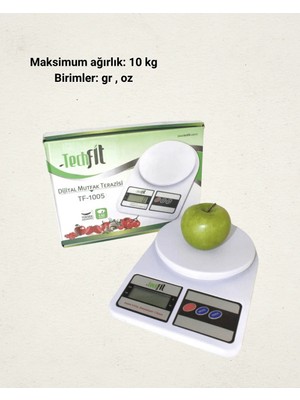 Yavuz Group LCD Ekranlı Yüksek Hassasiyetli Dijital Mutfak Terazisi Yeni Nesil