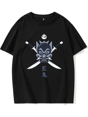Tarzsokak Siyah Avatar Son Hava Bükücü Tee Appa Yip Harajuku Ab Boyutu Tshirt Mange Y2K S