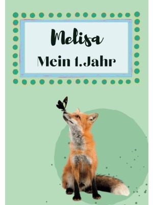 Ozka Concept Melisa- Mein Erstes Jahr: Supersüßes Babyalbum Personalisiert Für Melisa. Mit Total Schnuckeligen T