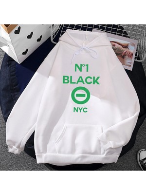 Tarzsokak Beyaz Unisex N1 Siyah Nyc Grafik Tipi O Negatif Grafik Hombre Deras Hombre Ağır Zihinsel Modas