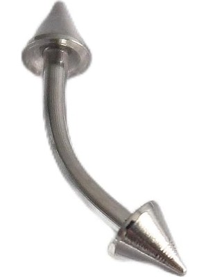 Ozka Concept MIYANGO(1202) 316L Çelik Gümüş Renk Çivi Model Piercing - TJ-PR1364 Çok Renkli Tek Ebat