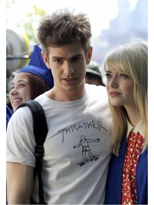 Tarzsokak Marvel Andrew Garfield Thrasher Tshirt