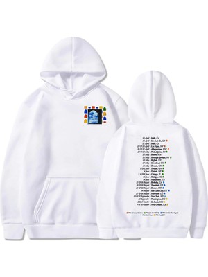Tarzsokak Beyaz Unisex Grafik Giyim Band Hermanos Gutierrez Sonido Cosmico Tur Ropa Hombre Stre