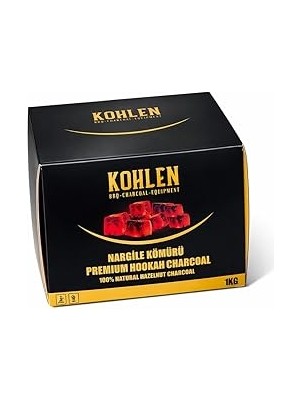 TeknoKapsül Nargile Kömürü 1kg – Uzun Yanma, Düşük Kül, Yüksek Performanslı Doğal Kömür