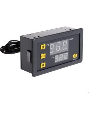 TeknoKapsül Sanec W3230 Röle Çıkışı Dijital Sıcaklık Kontrol Cihazı - 20A - 12V