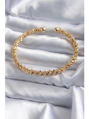 Durukar® 316L Çelik Gold Renk Kadın Bileklik