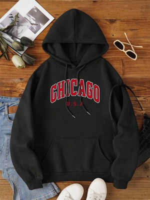 Tarzsokak Siyah Abd Şehir Chicago Mektup Grafik