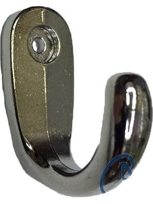 Aslanoğlu Store Büyük Tekli Fincan Askı, Dekor Askısı - Nikel, 12X23X30 mm