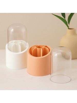 Aslanoğlu Store 7 Bölmeli Kapsül Organizer (Plastik Hazne, Mika Kapak)