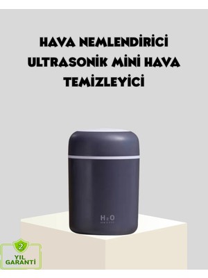 Aslanoğlu Store LED Işıklı USB Nemlendirici – Sürekli ve Aralıklı Püskürtme Modu