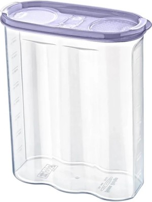 Aslanoğlu Store 2 Kapaklı Ölçekli Erzak Kuru Gıda Saklama Kutusu Kabı 2,4 LITRE-SA940