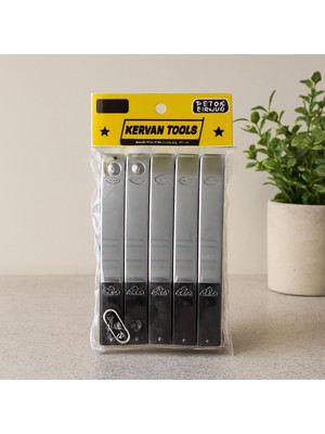 Aslanoğlu Store Plastik Krom Kaplama Duşakabin Kolu 10MM x 160MM (4'lü)