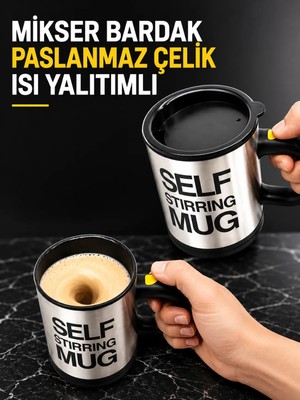 Aslanoğlu Store Mikser Bardak Paslanmaz Çelik Isı Yalıtımlı