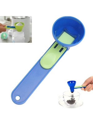 Aslanoğlu Store SN-29959 Kaydırmalı Ayarlı 2in1 Mutfak Ölçü Kaşığı