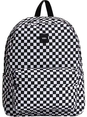 Vans Old Skool Check Backpack Siyah Unisex Sırt Çantası