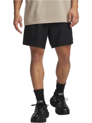 Under Armour Ua Unstoppable Woven Shorts 6009361-001 Siyah Şort