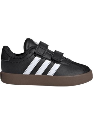 Adidas Vl Court 3.0 Cf I ID9156 Siyah Günlük Sneaker Ayakkabı