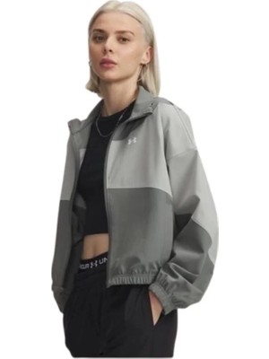 Under Armour Ua Rival Woven Jacket 1389631-709 Yeşil Ceket