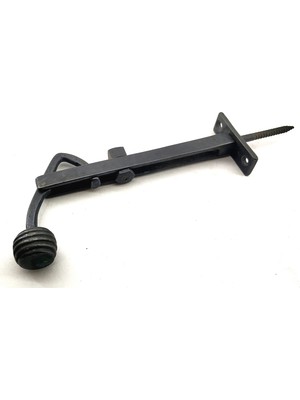 Ett Antika Tarz Dekoratif Pirinç Ayarlı Panjur Stoperi - 150X55 Mm, Oksit