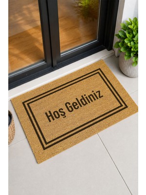 Reflexa Kapı Önü Coco Paspas "hoşgeldiniz" Yazılı 60 x 40