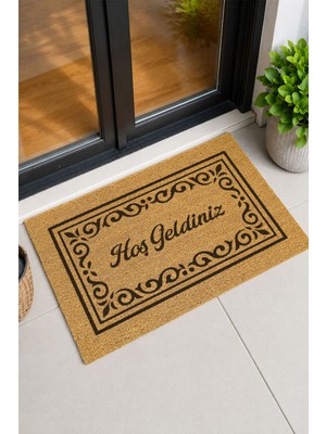 Reflexa Kapı Önü Coco Paspas "hoş Geldiniz" Yazılı 60 x 40