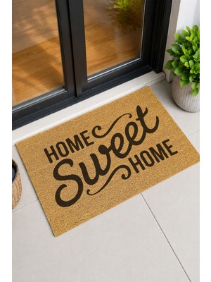 Reflexa Kapı Önü Coco Paspas "home Sweet Home" Yazılı 60 x 40