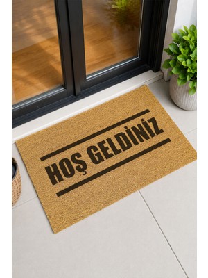 Reflexa Kapı Önü Coco Paspas "hoş Geldiniz" Yazılı 60 x 40