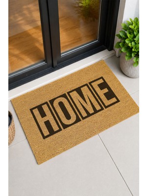 Reflexa Kapı Önü Coco Paspas "home" Yazılı 60 x 40