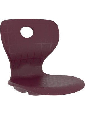 CATEKSSS Monoblok Sandalye Oturağı Plastik Sandalye Tablası - Bordo