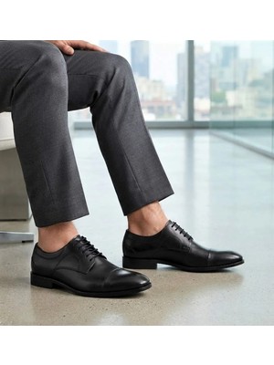 Klasik Erkek Ayakkabı Leosteps Black Becooming