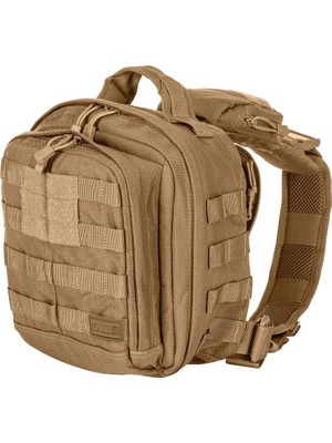 1001 Taktik Rush Moab 6 Sling Pack Postacı Çantası, Suya Dayanıklı, Özelleştirilebilir Askı Çant