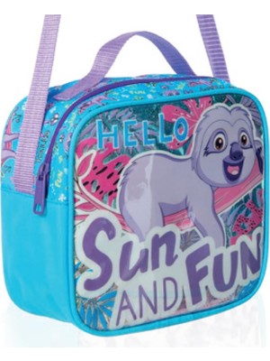 1001 Kids Beslenme Çantası, Hello Sloth, Pvc