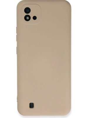 Uravas Store Realme C11 2021 Kılıf Nano Içi Kadife Silikon - Pudra