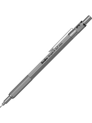 1001 Office Graphx Mekanik Kurşun Kalem Kurşun Gri 0.7 mm