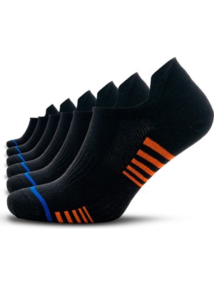 1001 6 Çift Kadın ve Erkek Çorap - Organik Pamuk Patik Sneaker Spor Çorabı - Kısa Çorap Dikişsiz