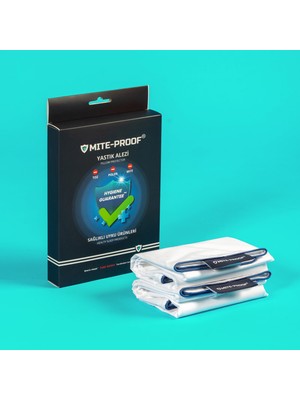 1001 Mıteproof Yastık Alezi 50*70 (2'li) Alerjik Bünyeler Için Yastık Alezi