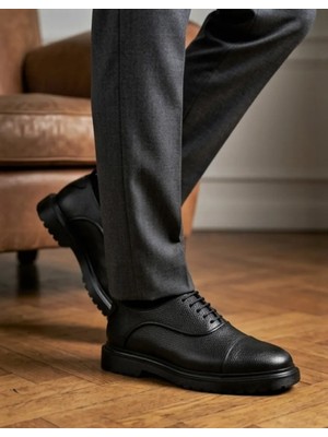 Klasik Erkek Ayakkabı Leosteps Black Benton