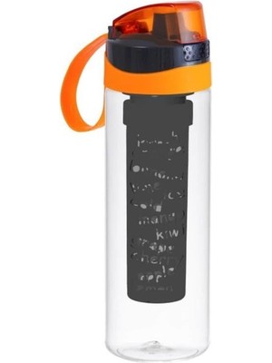 1001 161677-800 Motivasyon Desenli Infuserli Matara 650 ml