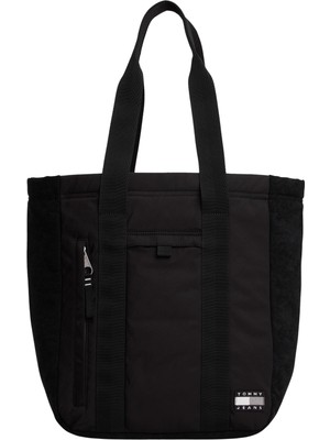 1001 Tjm Daıly Tech Tote Erkek Çanta, Siyah, Tek Beden