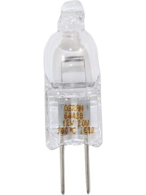 1001 Halojen Pin Taban Lambası G4 12 V 20 Watt 64428 300 Derece Fırın Lambası