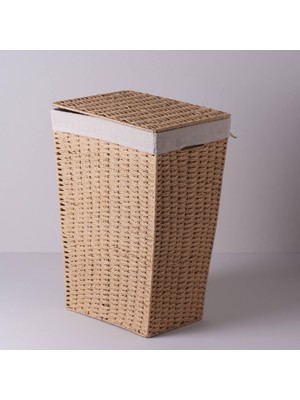 1001 Carry 40X30X60 cm Çamaşır Sepeti Naturel