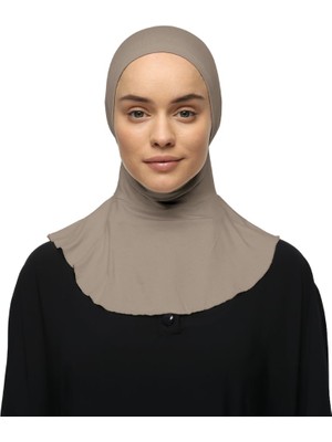 1001 Tesettür Pratik Boyunluklu Hijab Sporcu Bone, T400