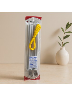 Alvera Ayarlı Alüminyum Çamaşırlık (60X25-80X30 Uyumlu)